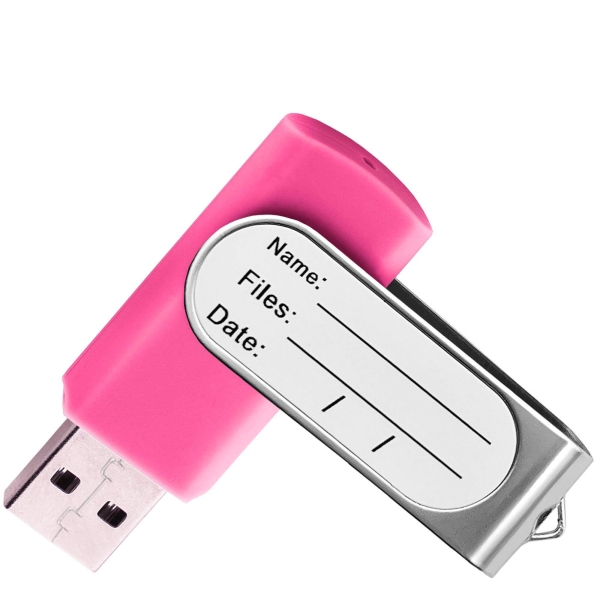 Флешка TWIST STICKER Розовая 4110.10.16ГБ3.0