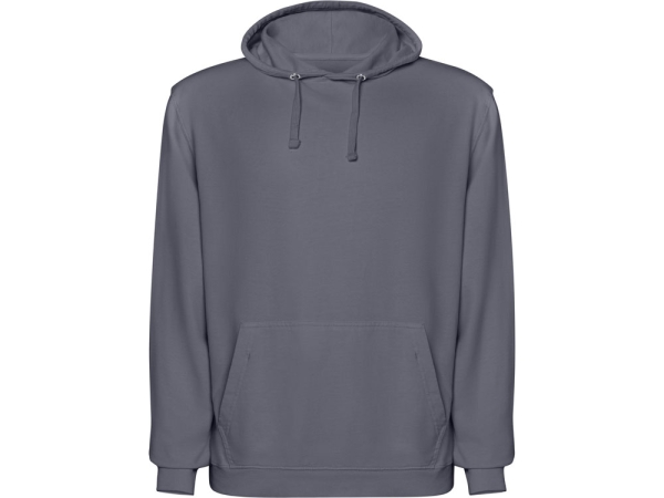 Толстовка с капюшоном «KENIA» унисекс, серо-голубой выстиранный