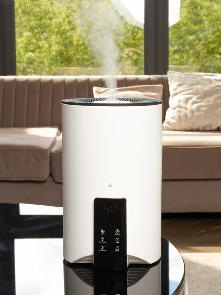 Увлажнитель воздуха ACCESSTYLE LOTUS 3DUS, белый, пластик