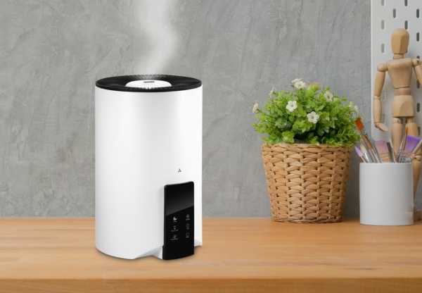 Увлажнитель воздуха ACCESSTYLE LOTUS 3DUS, белый, пластик