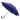 Зонт-трость полуавтомат "Алтуна", темно-синий
