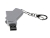 Флешка USB 2.0 Варуна на 8 ГБ, крапчатый белый
