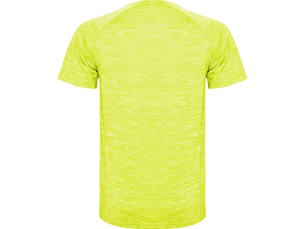 Спортивная футболка "Austin" детская, меланжевый неоновый желтый