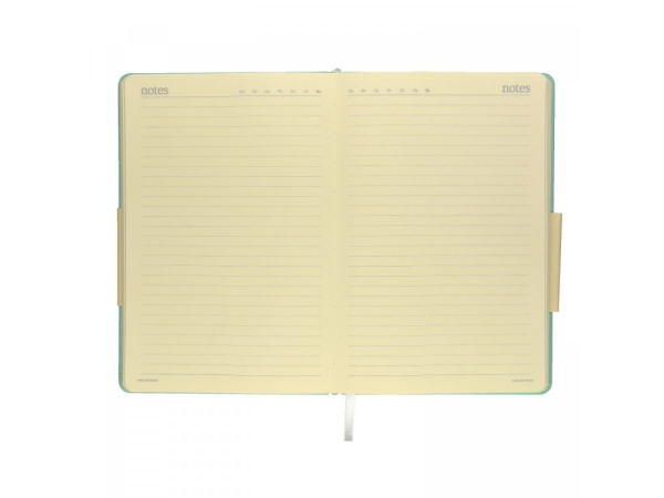 Ежедневник А5 недатированный «Megapolis Velvet», зефирный мятный