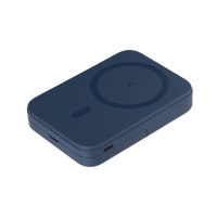 Внешний аккумулятор Union PD 10000mAh с функцией беспроводной зарядки 15W, синий