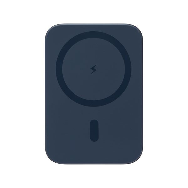 Внешний аккумулятор Union PD 10000mAh с функцией беспроводной зарядки 15W, синий