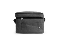 Сумка-холодильник MARLOX из переработанного полиэстера RPET, черный меланж Сумка-холодильник MARLOX из переработанного полиэстера RPET, черный меланж