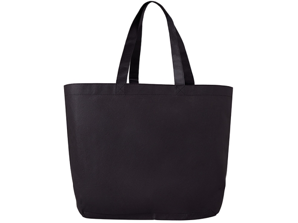 Сумка для шопинга с донной складкой и ручкой из нетканого PET материала