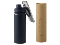 Вакуумная термобутылка с magsafe-держателем "INSIDER", 600 мл, синий