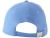 Бейсболка Challenge 6-ти панельная, небесно-голубой/темно-синий