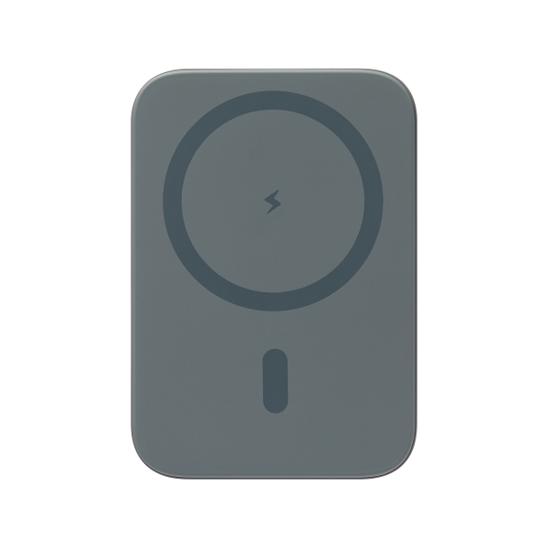 Внешний аккумулятор Union PD 10000mAh с функцией беспроводной зарядки 15W, серый