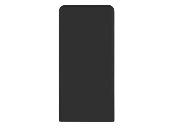 Портативное зарядное устройство с красной подсветкой логотипа «Faros», soft-touch, 4000 mAh