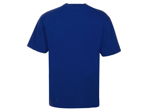 Футболка из френч терри «Warsaw» унисекс 220гр, кл. синий