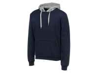 Толстовка с капюшоном "Amsterdam" мужская, темно-синий/серый меланж Толстовка с капюшоном "Amsterdam" мужская, темно-синий/серый меланж