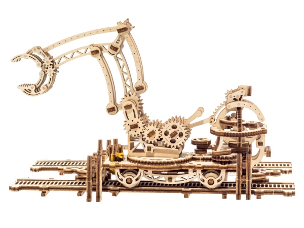 3D-ПАЗЛ UGEARS Манипулятор на рельсах
