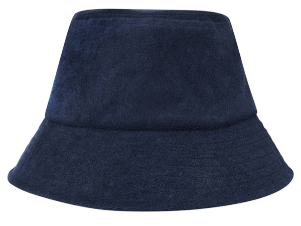 Панама Melo из переработанного махрового материала, сертифицированного GRS - Темно - синий