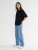 Футболка Oversize Premium 210, черная