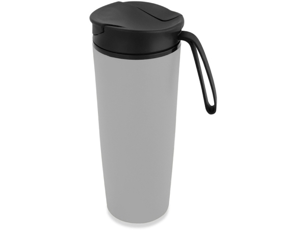 Термокружка «Годс» 470мл на присоске, серый