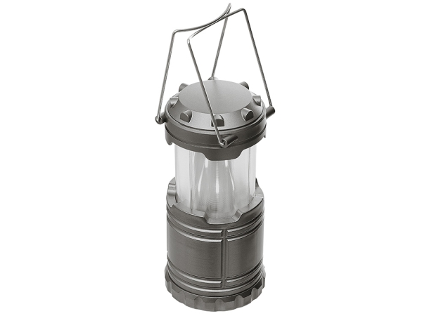 Туристический фонарь с эффектом пламени «Beacon», серый