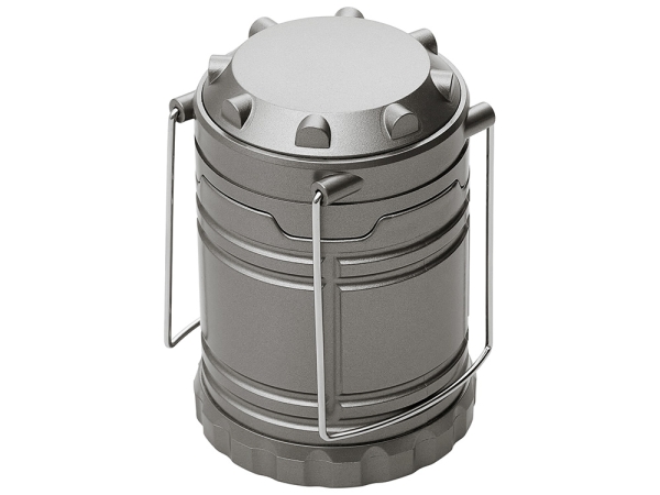 Туристический фонарь с эффектом пламени «Beacon», серый