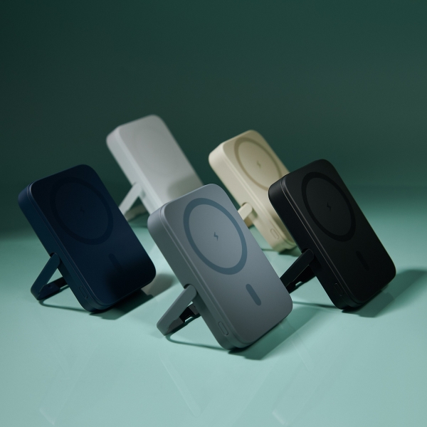 Внешний аккумулятор Union PD 10000mAh с функцией беспроводной зарядки 15W, белый