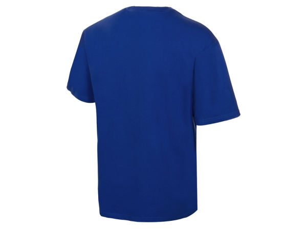 Футболка из френч терри «Warsaw» унисекс 220гр, кл. синий