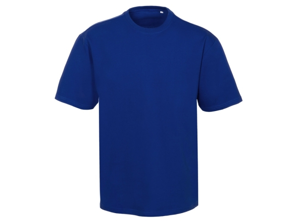 Футболка из френч терри «Warsaw» унисекс 220гр, кл. синий