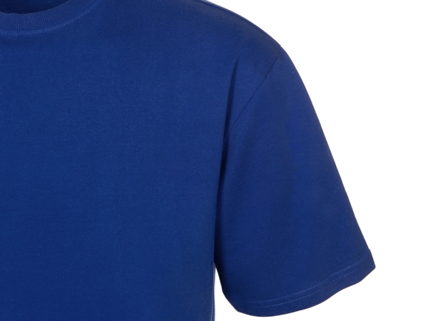 Футболка из френч терри «Warsaw» унисекс 220гр, кл. синий