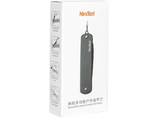 Мультитул-книпсер Nextool Multi Functional Nail Clipper, зеленый, 6 функций