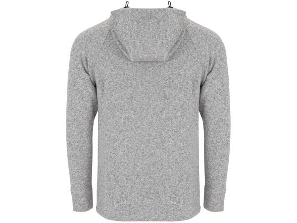 Толстовка на молнии "Everest", меланжевый белый