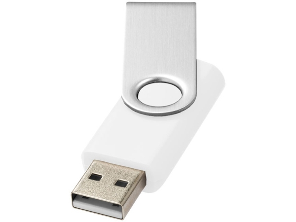 USB-флешка на 32 Гб "Rotate Basic", белый