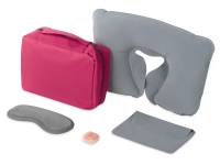 Набор для путешествий "Comfy Flight", фуксия Набор для путешествий "Comfy Flight", фуксия