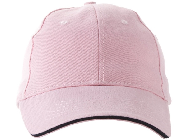 Бейсболка Challenge 6-ти панельная, розовый/темно-синий