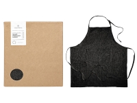 Originalhome фартук из переработанных материалов - сплошной черный Originalhome фартук из переработанных материалов - сплошной черный