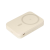 Внешний аккумулятор Union PD 10000mAh с функцией беспроводной зарядки 15W, бежевый