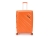 Чемодан TORBER В Отпуск, оранжевый, полипропилен, 54,5 х 33,5 х 79 см, 135 л