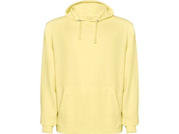 Толстовка с капюшоном «KENIA» унисекс, солнечно-желтый выстиранный WASHED