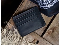 Картхолдер кожаный для автодокументов, черный Картхолдер кожаный для автодокументов, черный