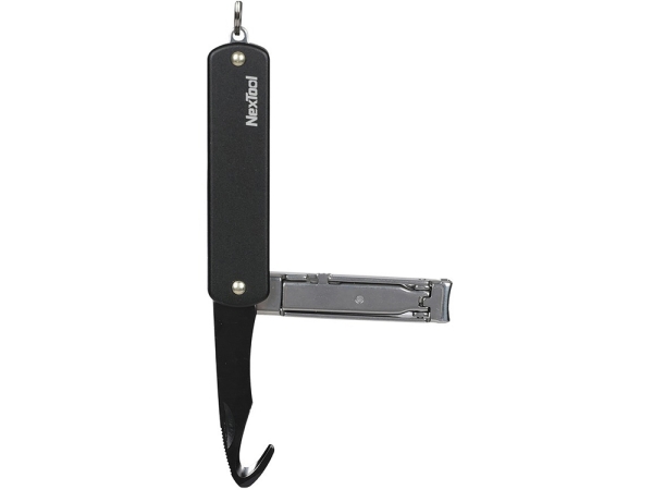 Мультитул-книпсер Nextool Multi Functional Nail Clipper, черный, 6 функций