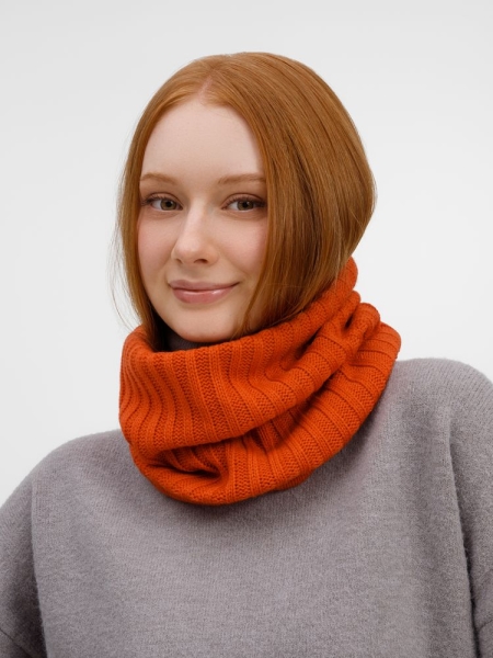 Снуд ComFleece, темно-оранжевый (кирпичный)