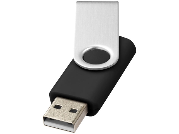 USB-флешка на 16 Гб "Rotate Basic", черный