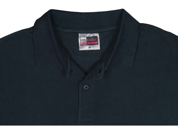 Рубашка поло "First 2.0" мужская, темно-синий