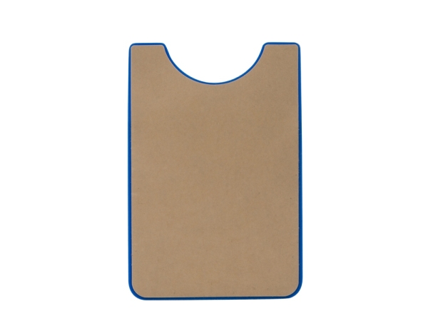 Картхолдер для телефона с держателем «Trighold», ярко-синий