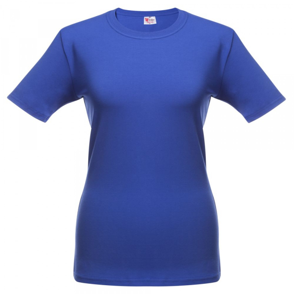Футболка женская T-bolka Stretch Lady, ярко-синяя (royal)