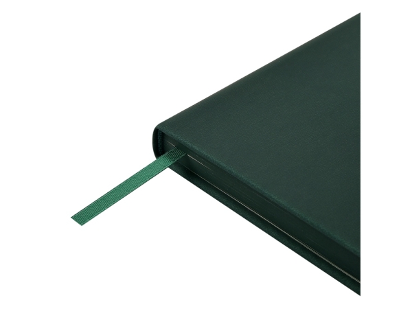 Ежедневник А5 "Megapolis Color" soft-touch, темно-зеленый