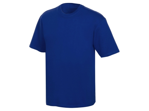 Футболка из френч терри «Warsaw» унисекс 220гр, кл. синий