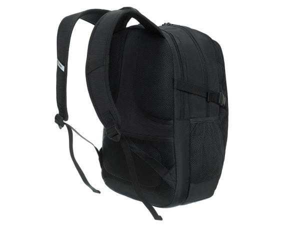 Рюкзак TORBER МЕГАПОЛИС с отделением для ноутбука 16", чёрный, полиэстер, 47 х 34 x 28 см