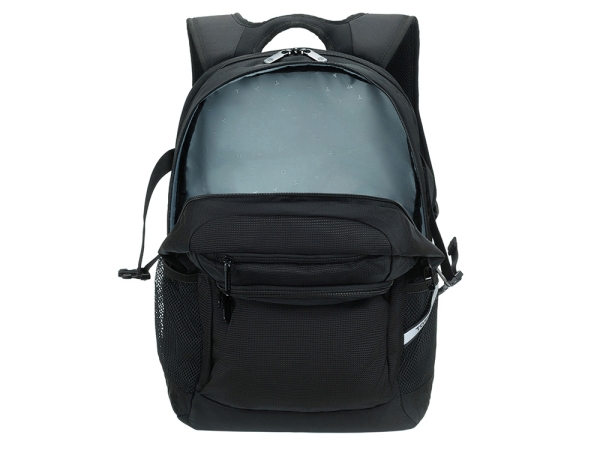 Рюкзак TORBER МЕГАПОЛИС с отделением для ноутбука 16", чёрный, полиэстер, 47 х 34 x 28 см