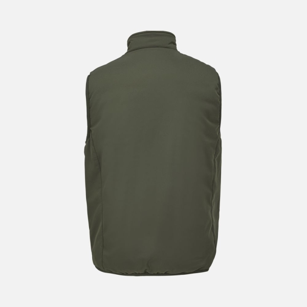 Жилет софтшелл унисекс Falcon BW, темный хаки