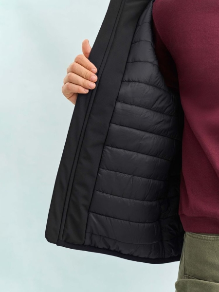 Жилет софтшелл унисекс Falcon BW, темный хаки